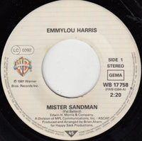 Emmylou Harris : Mister Sandman (7", Single)