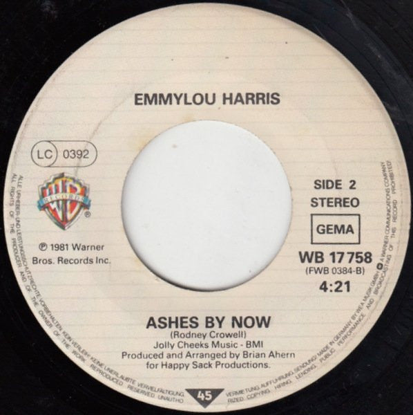Emmylou Harris : Mister Sandman (7", Single)