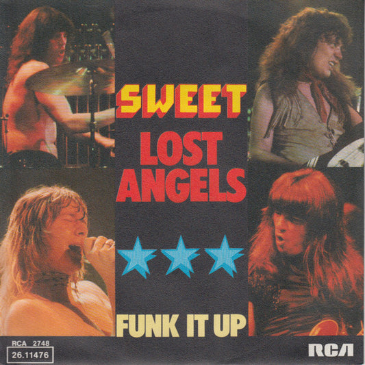 Sweet* : Lost Angels (7", Single)