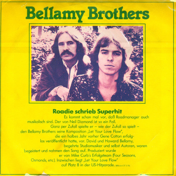 Bellamy Brothers : Let Your Love Flow (7", Single)
