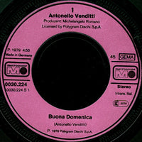 Antonello Venditti : Buona Domenica (7", Single)