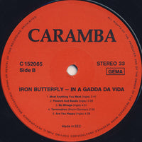 Iron Butterfly : In A Gadda Da Vida (LP, Album, RE)