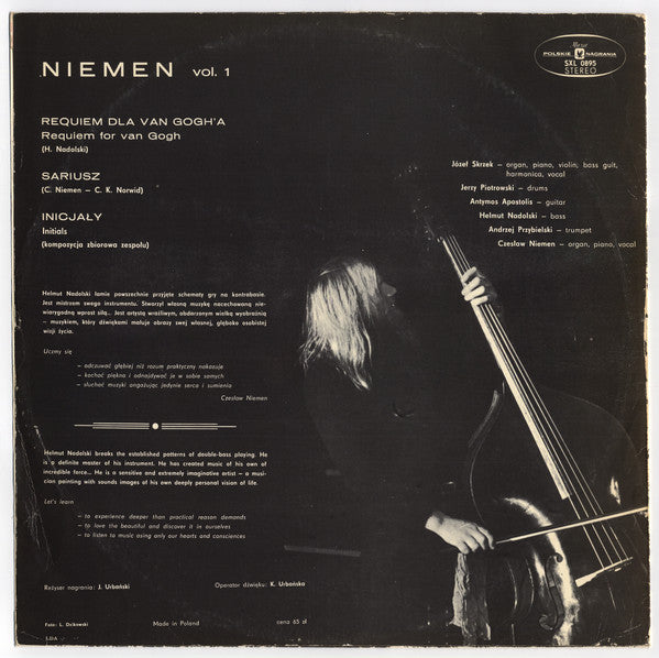 Czesław Niemen : Vol. 1 (LP, Album, Blu)