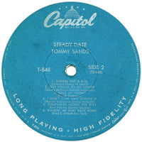Tommy Sands : Steady Date With Tommy Sands (LP, Album, RP)