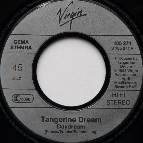 Tangerine Dream : Daydream (7", Single)