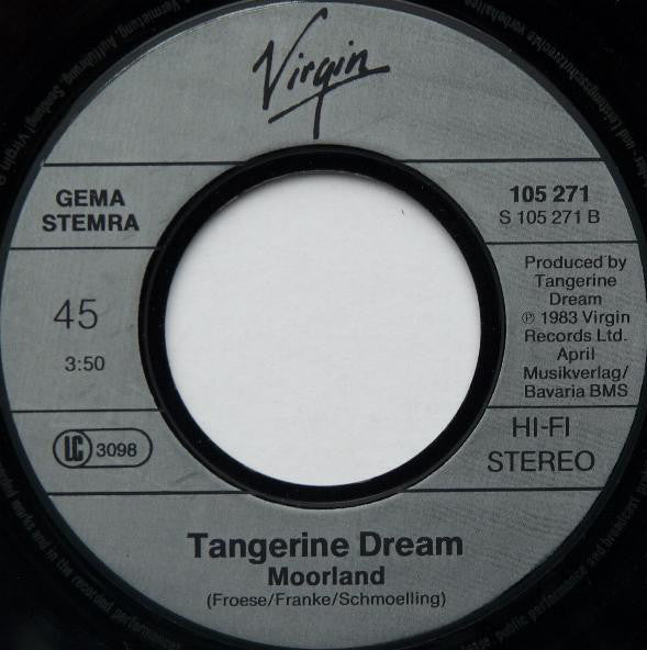 Tangerine Dream : Daydream (7", Single)