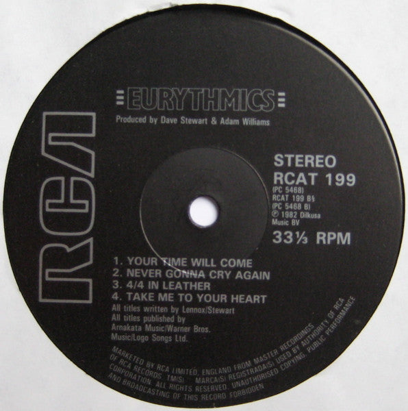 Eurythmics : This Is The House (12")