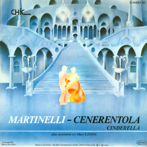 Martinelli : Cenerentola (Cinderella) (7", Single)