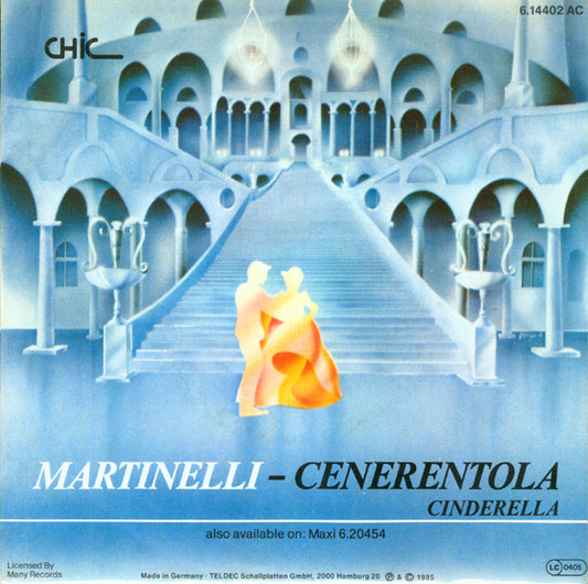 Martinelli : Cenerentola (Cinderella) (7", Single)