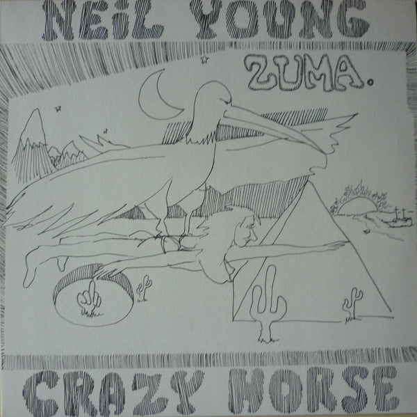 Neil Young With Crazy Horse : Zuma (LP, Album, RE)