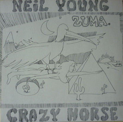 Neil Young With Crazy Horse : Zuma (LP, Album, RE)