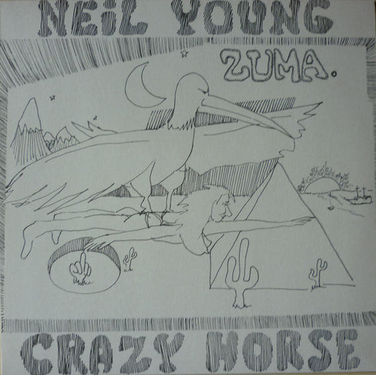 Neil Young With Crazy Horse : Zuma (LP, Album, RE)
