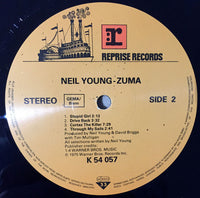 Neil Young With Crazy Horse : Zuma (LP, Album, RE)