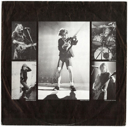 AC/DC : Back In Black (LP, Album)