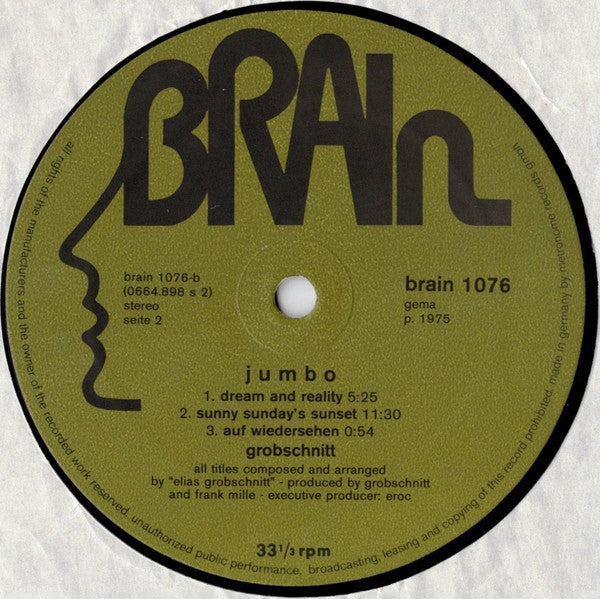 Grobschnitt : Jumbo (LP, Album)