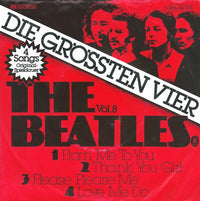 The Beatles : Die Grössten Vier Vol. 8 (7", EP, Mono)