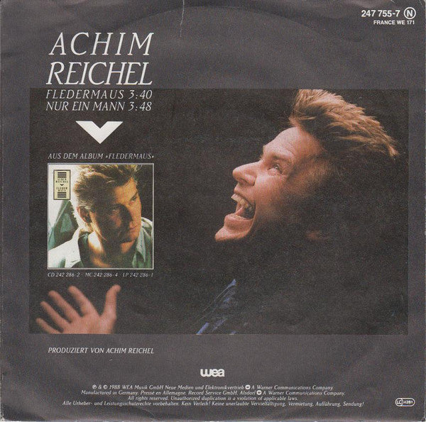 Achim Reichel : Fledermaus (7", Single)