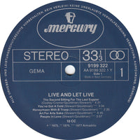 10cc : Live And Let Live (2xLP, Album, Gat)