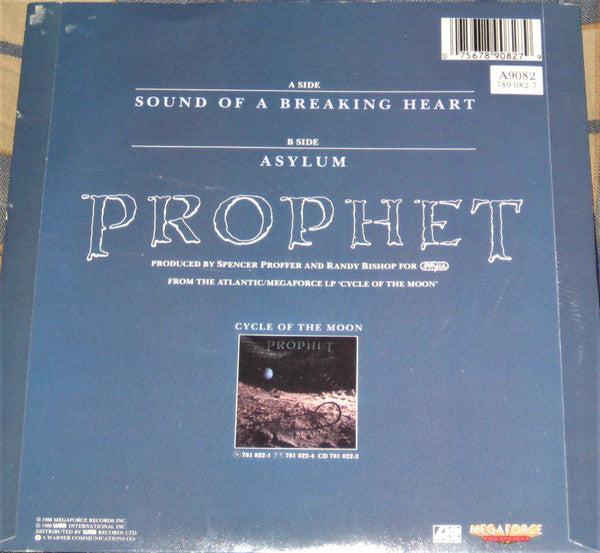 Prophet (13) : Sound Of A Breaking Heart (7", Single)