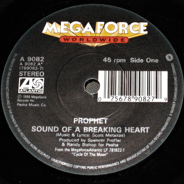Prophet (13) : Sound Of A Breaking Heart (7", Single)