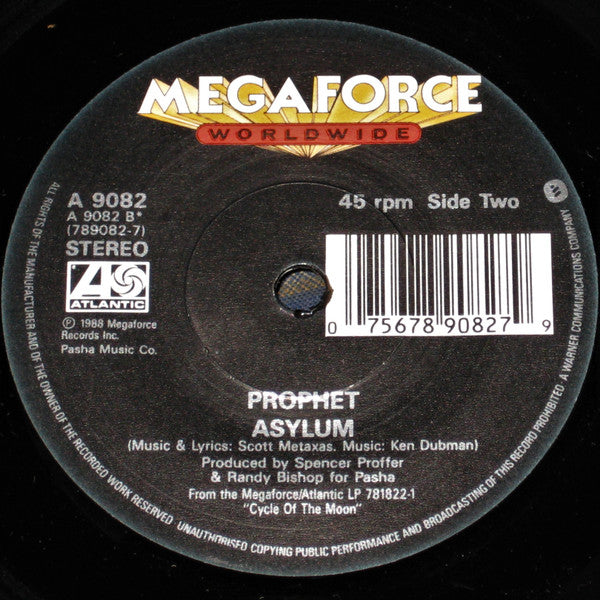 Prophet (13) : Sound Of A Breaking Heart (7", Single)