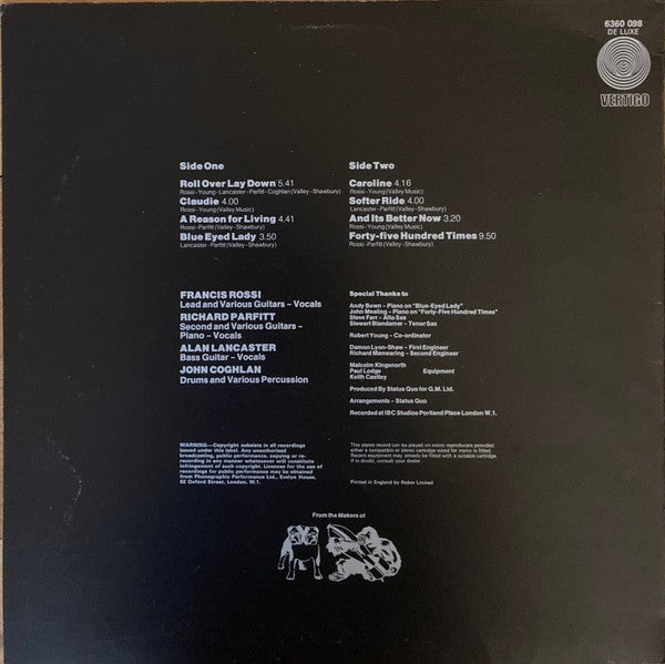 Status Quo : Hello! (LP, Album)