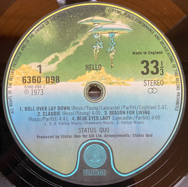 Status Quo : Hello! (LP, Album)