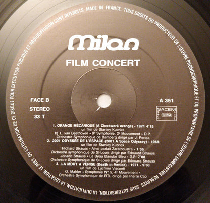 Various : Films Concert (LP, Comp)