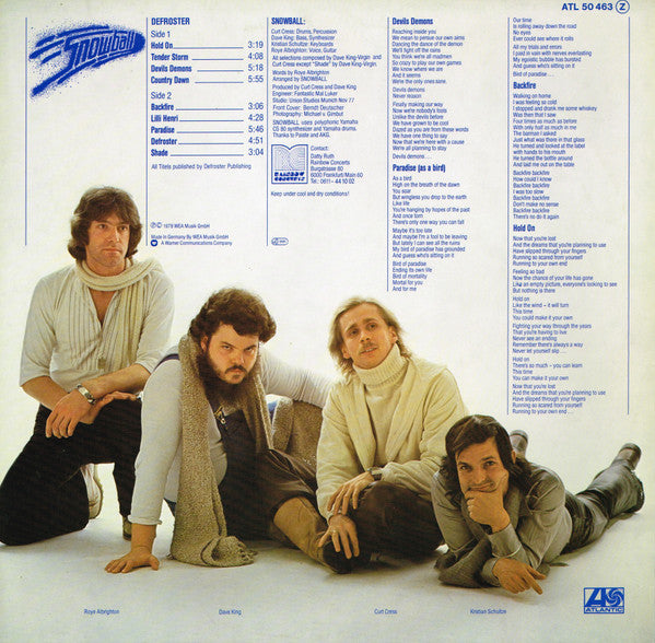 Snowball (2) : Defroster (LP, Album)
