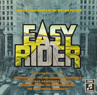 Various : Easy Rider (Songs As Performed In The Motion Picture) (LP, Comp)