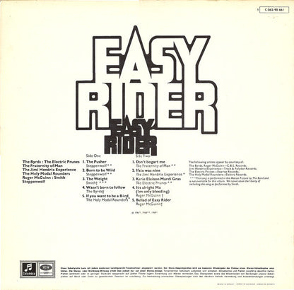 Various : Easy Rider (Songs As Performed In The Motion Picture) (LP, Comp)