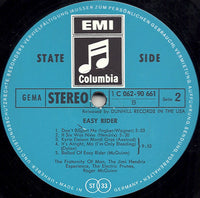 Various : Easy Rider (Songs As Performed In The Motion Picture) (LP, Comp)