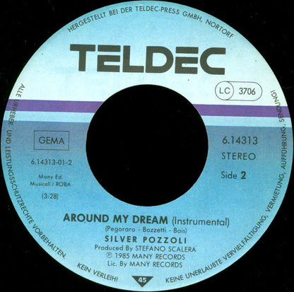 Silvio Pozzoli : Around My Dream (7", Single)