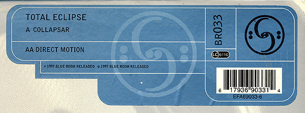 Total Eclipse : Collapsar / Direct Motion (12")