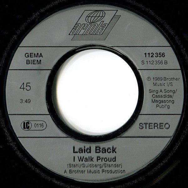 Laid Back : Bakerman (7", Single)