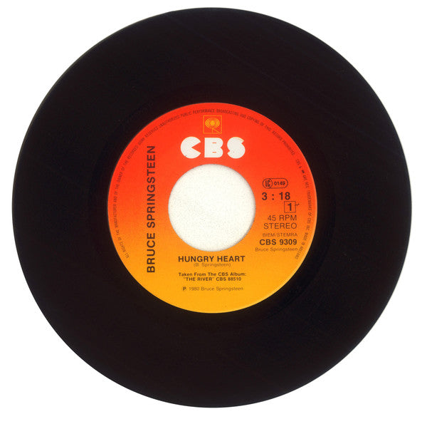 Bruce Springsteen : Hungry Heart (7", Single)