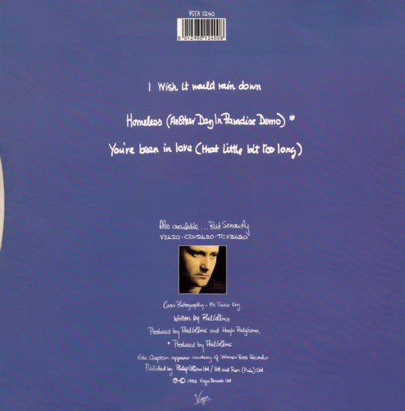 Phil Collins : I Wish It Would Rain Down (12", Single, Lim)