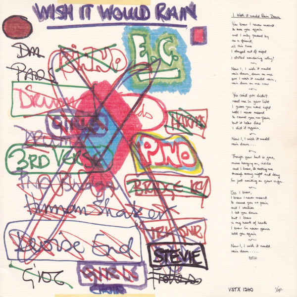 Phil Collins : I Wish It Would Rain Down (12", Single, Lim)