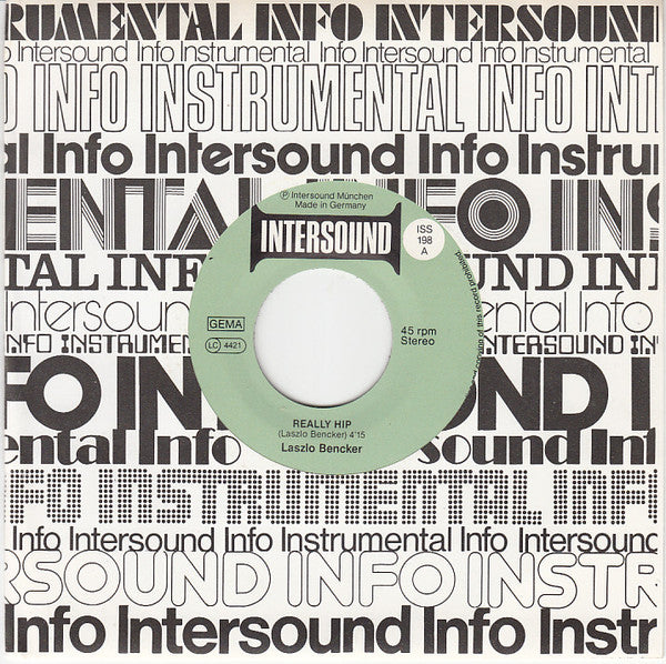 Laszlo Bencker : Really hip (7", Single)