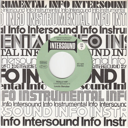 Laszlo Bencker : Really hip (7", Single)