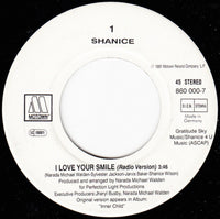 Shanice : I Love Your Smile (7", Single)