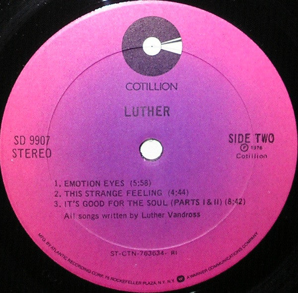Luther : Luther (LP, Album, RI)