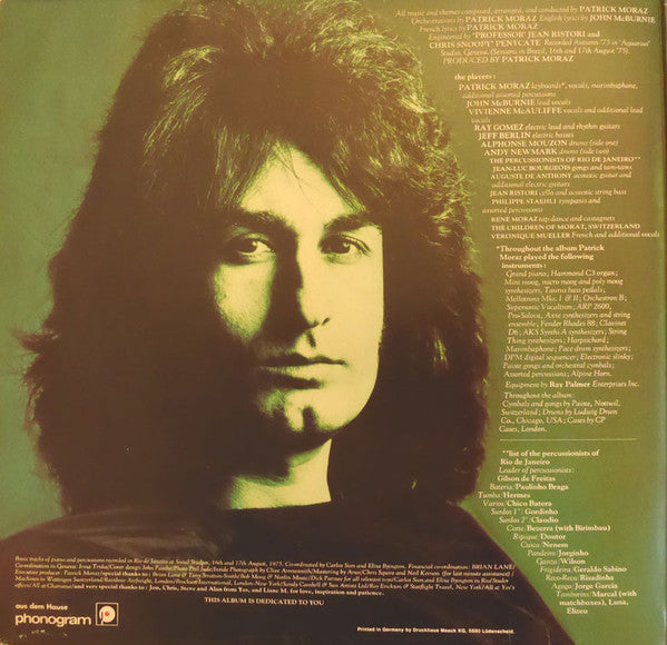 Patrick Moraz : The Story Of i (LP, Album, Gat)