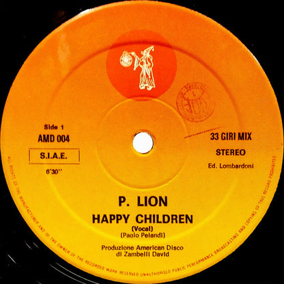 P. Lion : Happy Children (12")