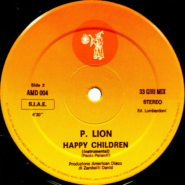 P. Lion : Happy Children (12")