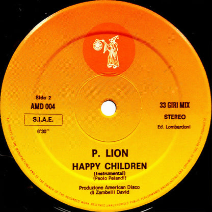 P. Lion : Happy Children (12")