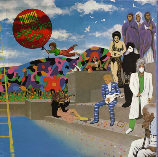 Prince And The Revolution : Around The World In  A Day (LP, Album, Gat)