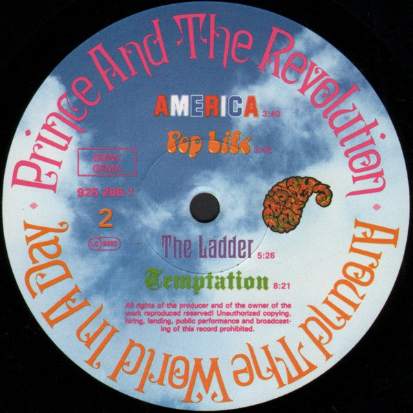 Prince And The Revolution : Around The World In  A Day (LP, Album, Gat)