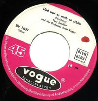 Toni Sandler* : Und War Es Noch So Schön (7", Single)