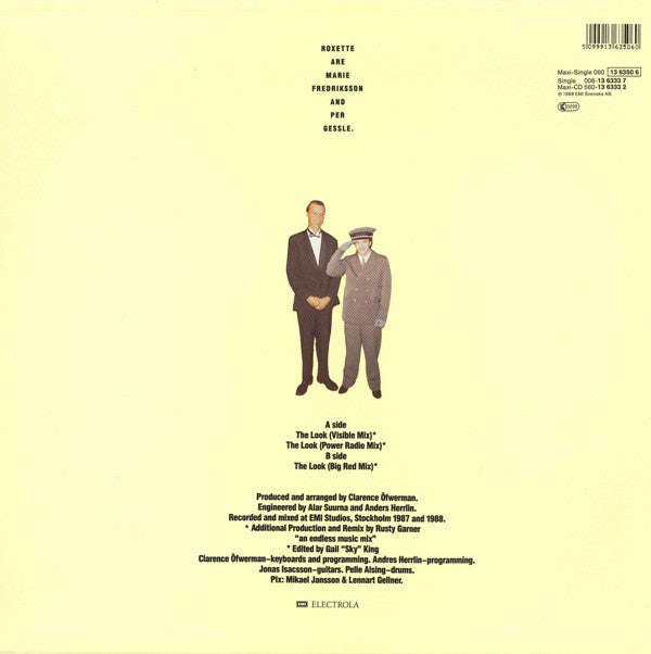 Roxette : The Look (12", Maxi)